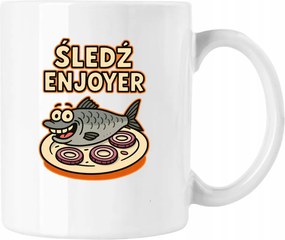 Enjoyer Hering bögre Lengyel Fehér 330ml