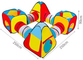 Játszósátor alagúttal, 8 részes