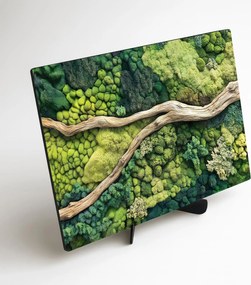 DUBLEZ | Moha kép utánzata - Ág az erdőben