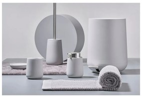 Világosszürke porcelán fogkefetartó pohár Nova – Zone