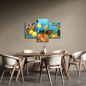 Kép - színes korallzátony (90x60 cm)