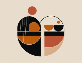 Poszter 65x50cm Próza Alakzatok