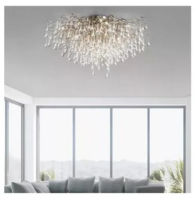 Paul Neuhaus 8092-55 - Felületre szerelhető ICICLE csillár 14xG9/40W/230V, átmérő 100 cm, króm