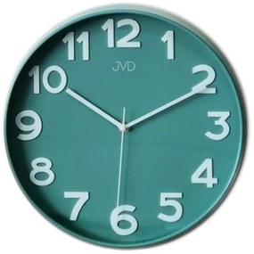 Műanyag dizájn óra JVD HX9229.1 zöld-kék