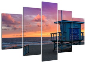 Kép a Santa Monicai strandtól (150x105 cm)