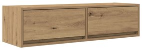TV szekrény Artisan tölgy 100x31x25,5 cm mérnöki fa