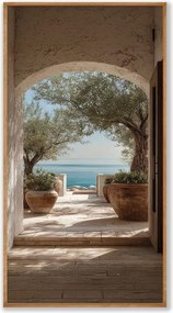 Artsmdfyty86-12050 keretezett MDF falikép, 120 x 50 cm