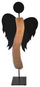InDecor Mangófa angyal Fekete, 30 x 13 x 65 cm, 30x 13 x 65 cm