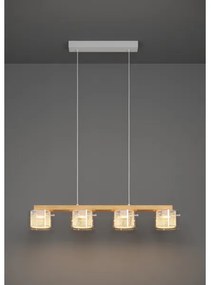 Eglo 900881 - LED RGBW Dimmelhető csillár zsinóron PORTICO-Z 4xLED/3,7W/230V