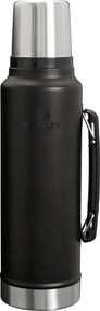 Fekete rozsdamentes acél termosz 1,4 l Legendary Classic Bottle Black 2.0 – Stanley
