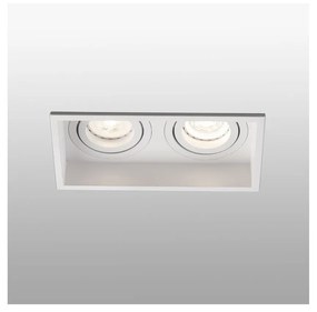 FARO HYDE fürdőszobai süllyeszthető lámpa, forgatható, fehér, GU10 foglalattal, IP20, 40126