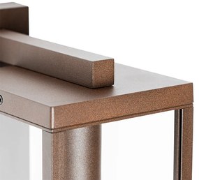 Ipari kültéri fali lámpa rozsdabarna IP44 - Charlois