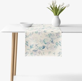 Goldea valencia dekoratív asztali futó - növénylenyomatok 20x140 cm