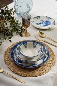24 részes porcelán étkészlet