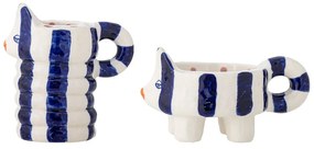 Agyagkerámia gyertyatartó készlet 2 db-os Caty – Bloomingville