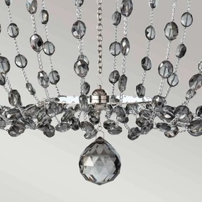 Feiss glamour klasszikus kristály csillár malia nikkel átlátszó elsfe-malia8