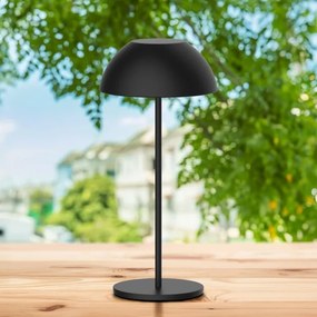 LED Dimmelhető asztali lámpa TANZANIA LED/1,8W/5V USB 1800 mAh IP44 fekete