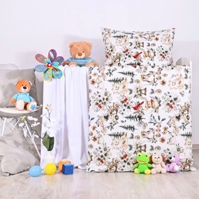 EMI Lola karácsonyi pamut ágyneműhuzat, Gyerekgarnitúra 90x130 + 45x65