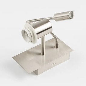 Brilagi - BOBO LED flexibilis lámpa 1xE27/25W/230V + LED/3W króm/fehér/kék/mackó