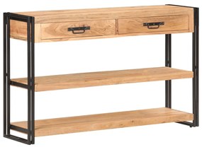 tömör akácfa komód 120 x 30 x 75 cm