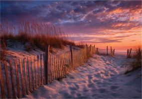 Vinil Tapéta Flizelin Tengerpart Tájkép Természet Ereszkedés 416x254