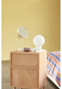 Natúr színű tölgyfa éjjeliszekrény Herringbone – Hübsch