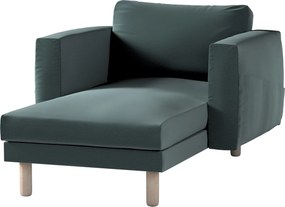 Dekoria Norsborg sezlonhuzat Ikea karfával, zöld