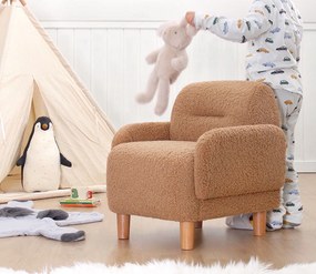 Gyerek ülőke Cobie Teddy - Brown