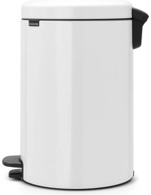 Fehér acél pedálos szemetes 20 l NewIcon – Brabantia