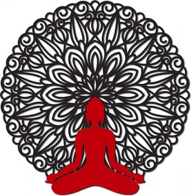 Sentop - Mandala 3D-s kép a Buddha mandala színes design falán