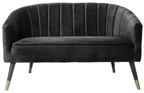 Royal kanapé fekete