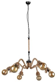 Reality - Csillár láncon ALVA 6xE27/10W/230V