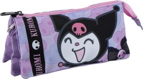 Hello Kitty Little Rebel 3 rekeszes tolltartó 23 cm