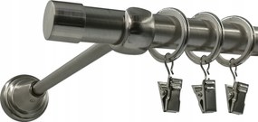 Luna Függönykarnis Nikkel fi19mm 160cm