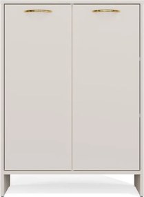 NINA 1K1D fürdőszoba szekrény 66x30x90 cm, kasmír-arany