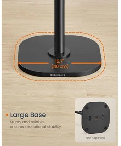 SONGMICS kaktusz alakú ruhafogas állvány, 175,3 cm magas, fekete tintaszínben