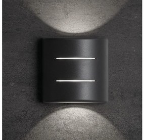 Kanlux 39184 - REFAZI kültéri LED fali lámpa LED/6W/230V IP54 antracit