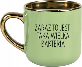 Bögre Zöld 400ml Ajándék Vicces Anyák Napja Ilyen Nagy Baktérium