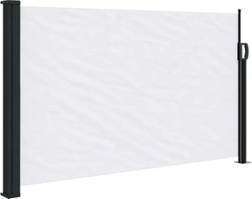 vidaXL fehér behúzható oldalsó napellenző 120 x 600 cm
