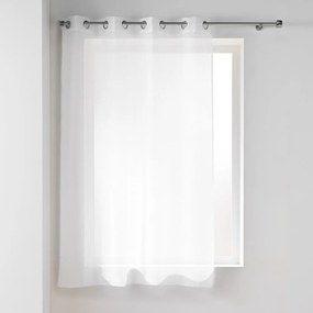 Fehér voile fényáteresztő függöny 140x180 cm Lissea – douceur d'intérieur