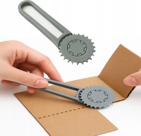 Perforáló kés Vágás Összecsukható Karton Csomagolás Karton