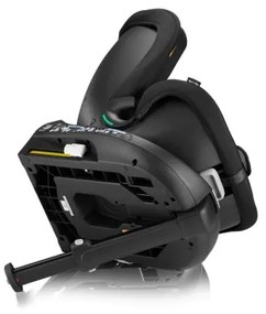 Lionelo - Forgatható bázissal rendelkező autósülés NAVY i-Size 40-150 cm fekete