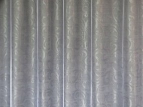 Mg Függöny jacquard 416 Fehér 230X250 kész szalaggal