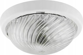 Struhm Kültéri Mennyezeti Lámpa Ø25cm IP44 Fehér Átlátszó E27