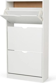 AVENBERG SLIM FLIP 3 Cipőtartó - fehér