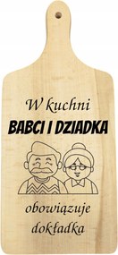 Vágódeszka A nagymama és a nagypapa konyhájában az ajándékcsomag érvényes
