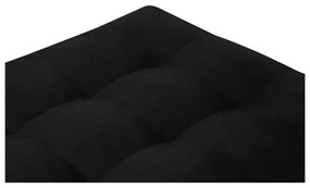 Santo fekete bársony lábtartó - Milo Casa