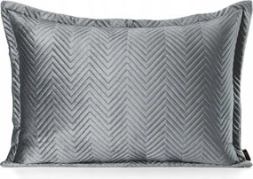 Dekoratív párnahuzat Sofia 50x70 Eurofirany grafit bársony