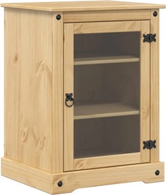 vidaXL Corona tömör fenyőfa HiFi szekrény 60 x 50 x 82 cm