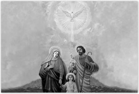 Poszterek 120x80 Szent Család Jézuska